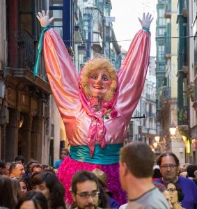 Marijaia en Fiestas de Bilbao