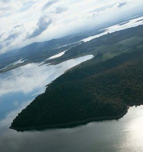 embalse de zadorra aire