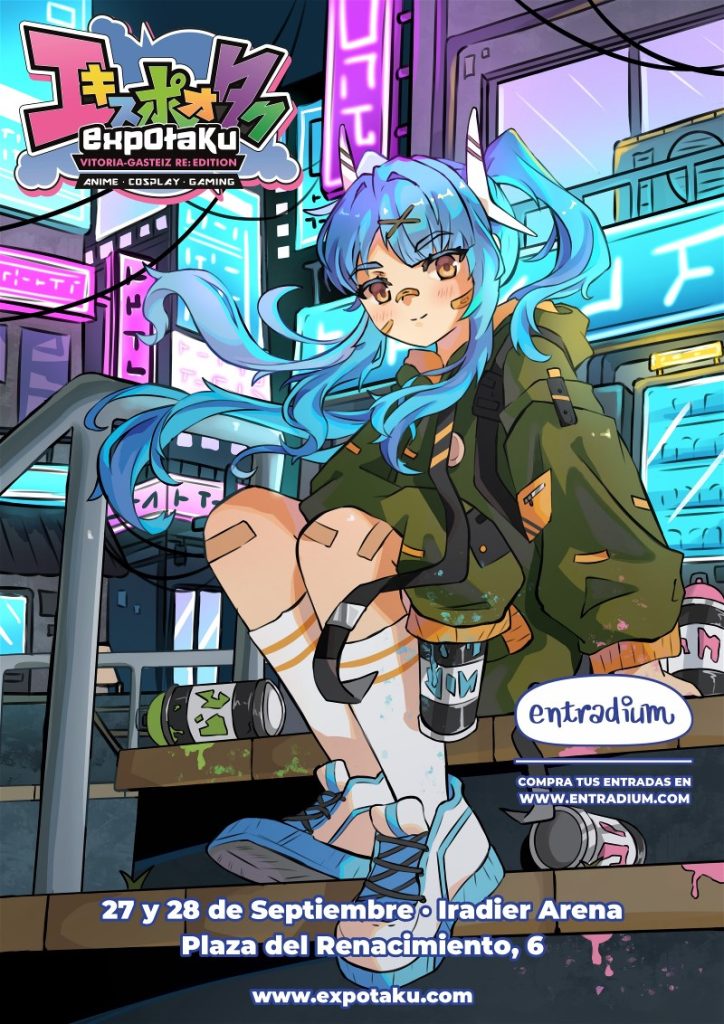 Expotaku Vitoria-Gasteiz 2025: Mangaren eta animearen jaialdia Iradier Aranara itzuliko da